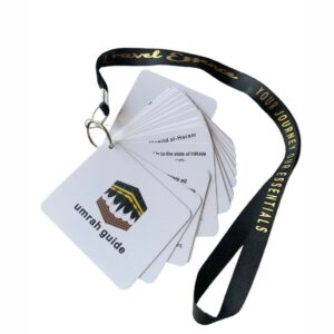 Umrah Guide on Lanyard