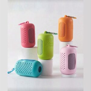 Cooling Towel with Silicone Carrier